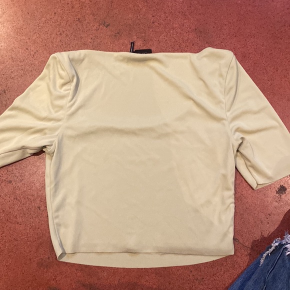 Light green crop top size small - Picture 2 of 2